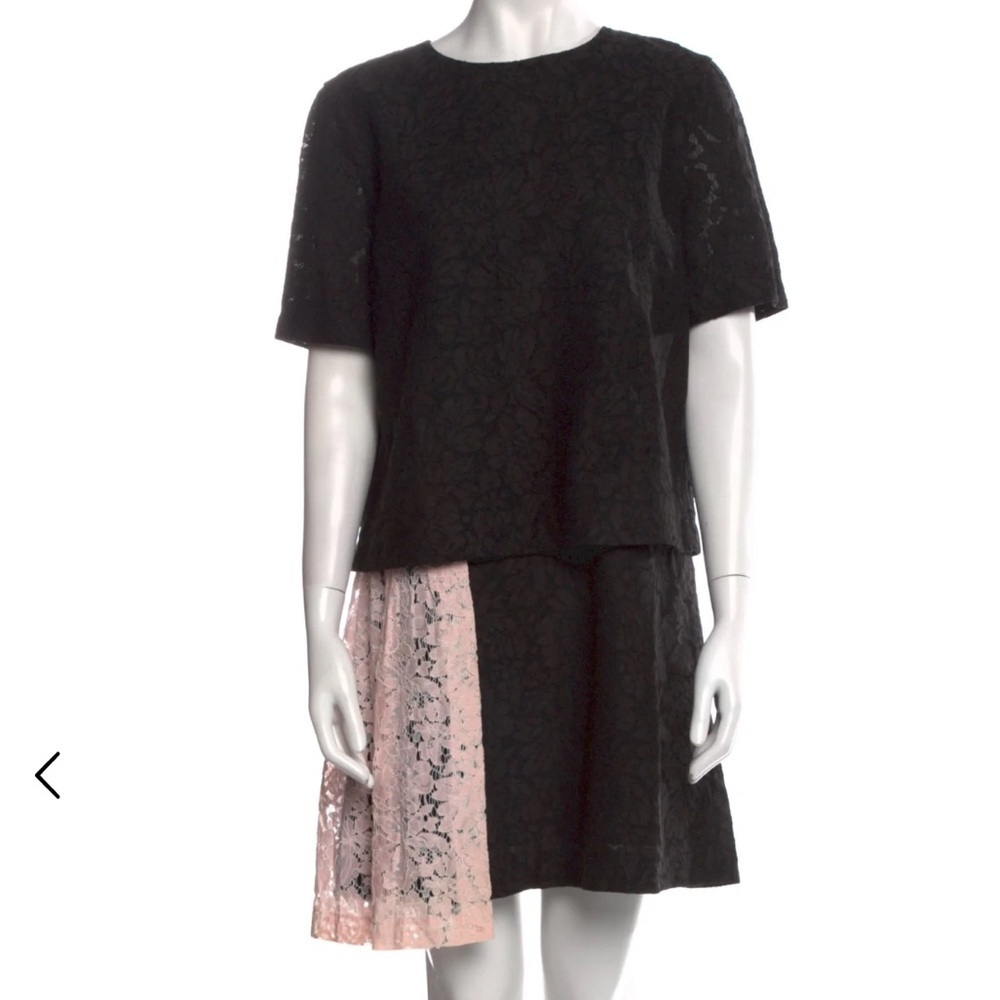 MSGM lace shift dress NWT
